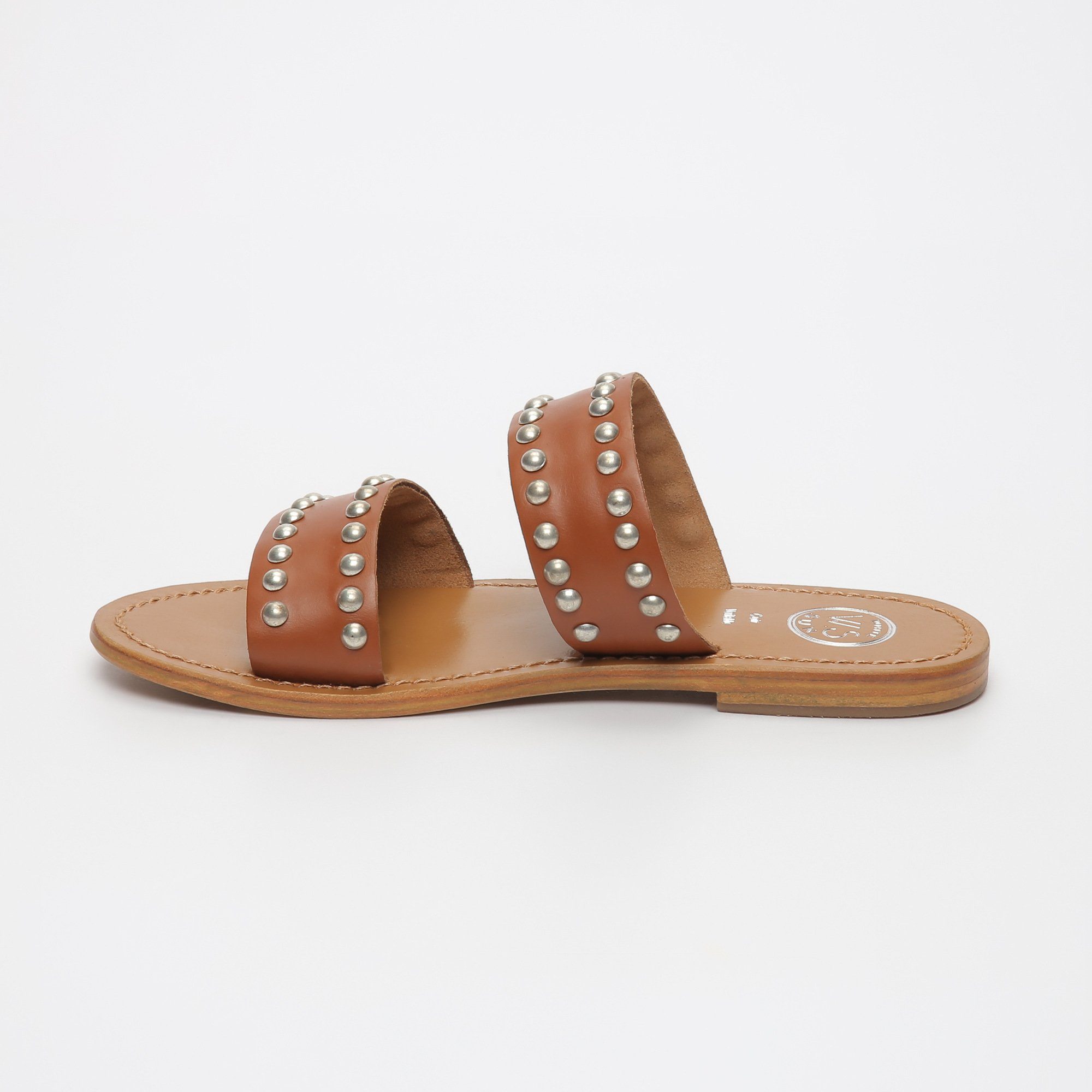 White Sun - Mules Fortesa - Camel - Femme