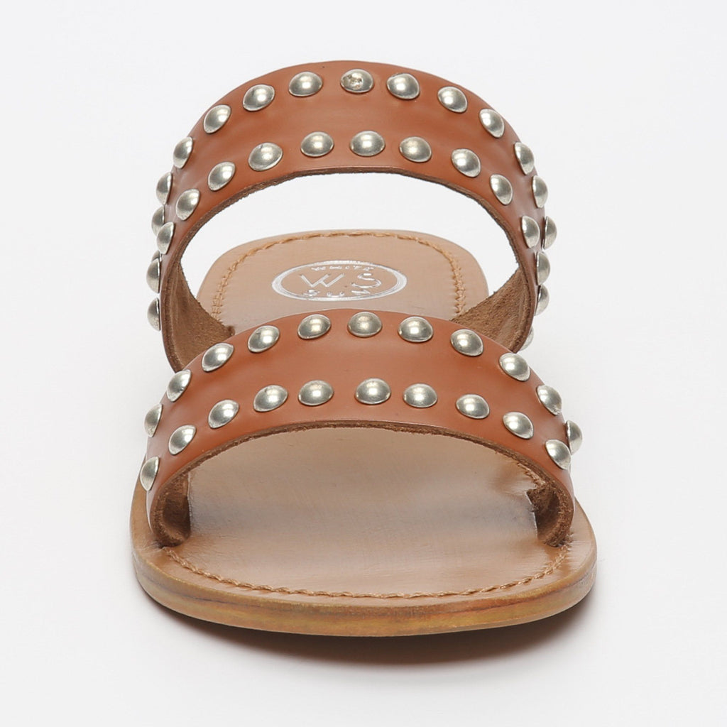 White Sun - Mules Fortesa - Camel - Femme