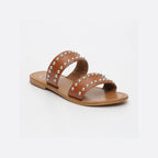 White Sun - Mules Fortesa - Camel - Femme