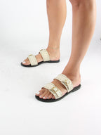Mules GABIN - Blanc Cassé Mules Nalaïm