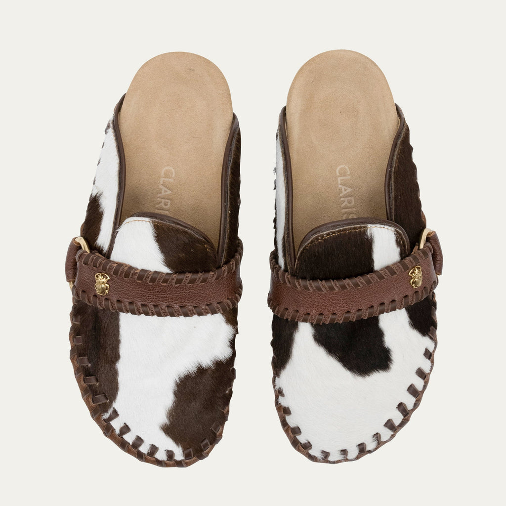 Mules Georgette Cuir Rodeo