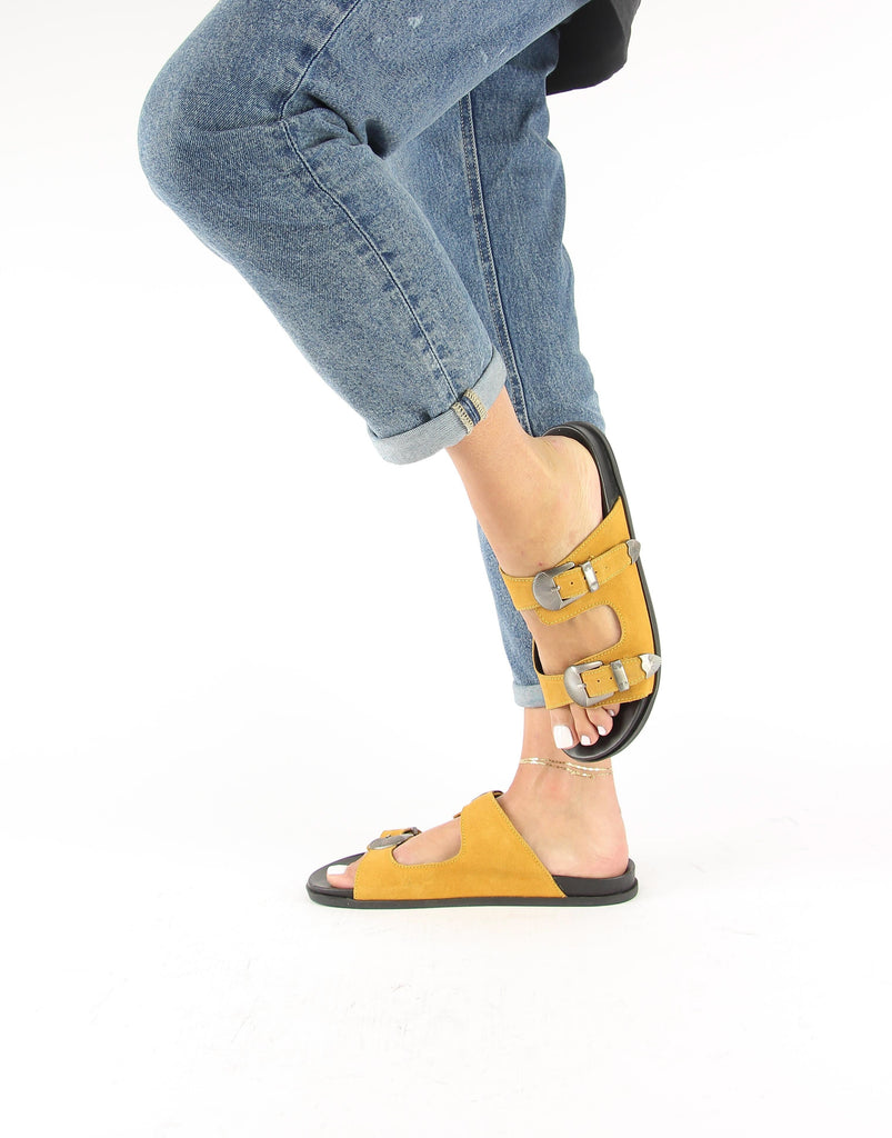 Mules Heloïse - Moutarde Mules Nalaïm