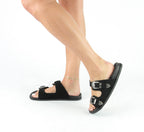 Mules Heloïse - Noir Mules Nalaïm