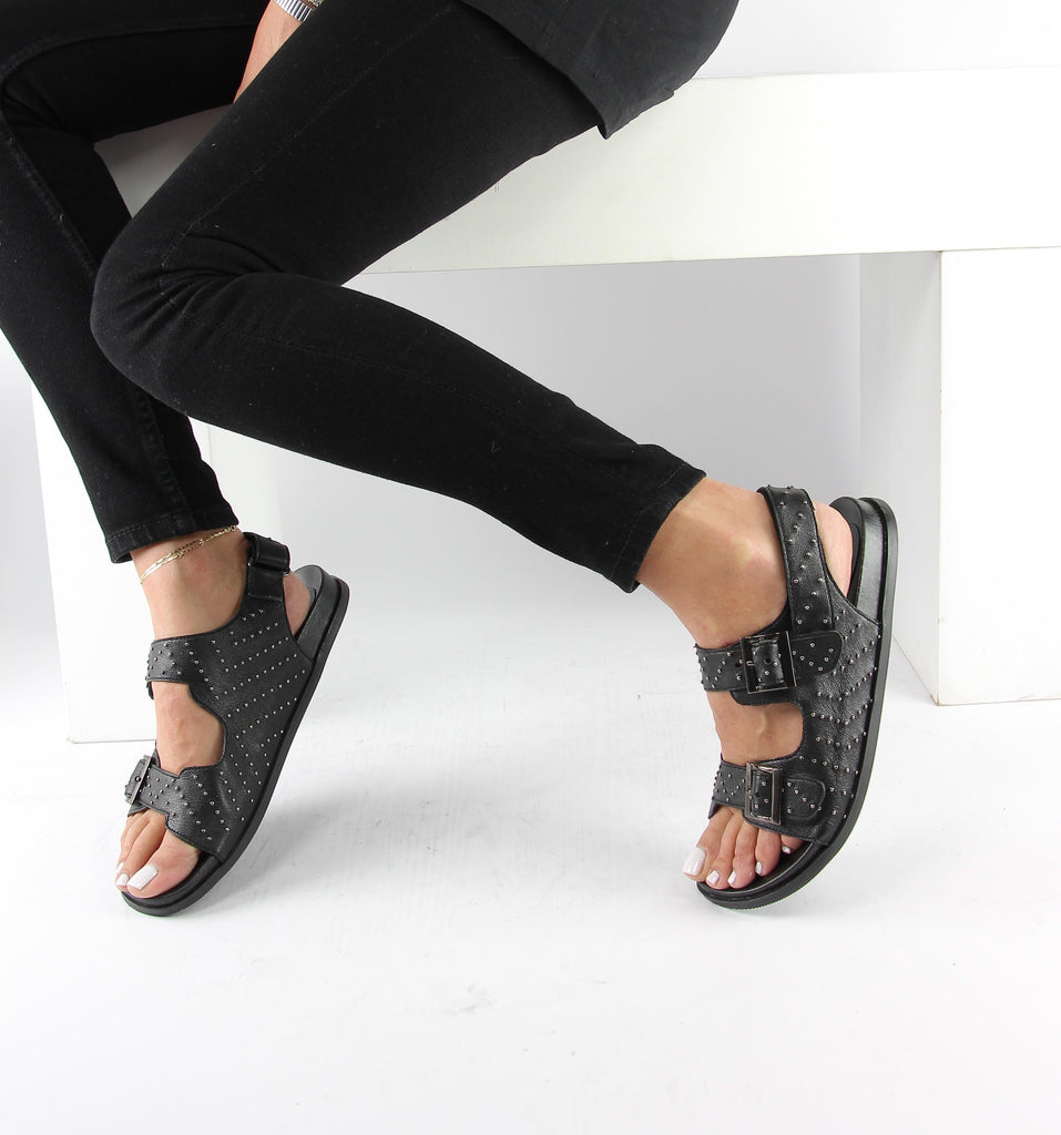 Mules Hendrick - Noir Mules Nalaïm