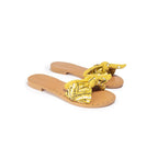 Mules Indore Jaune - Couleur Pourpre - Couleur Pourpre* - The Bradery