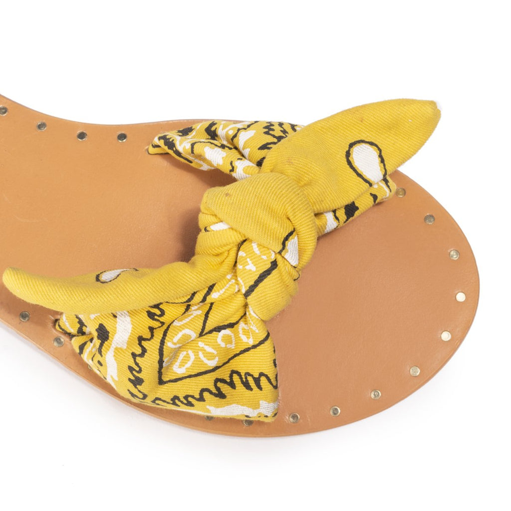 Mules Indore Jaune - Couleur Pourpre - Couleur Pourpre* - The Bradery