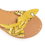Mules Indore Jaune - Couleur Pourpre - Couleur Pourpre* - The Bradery