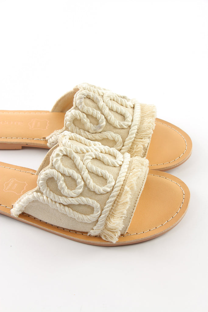Mules Insia - BEIGE Mules Nalaïm