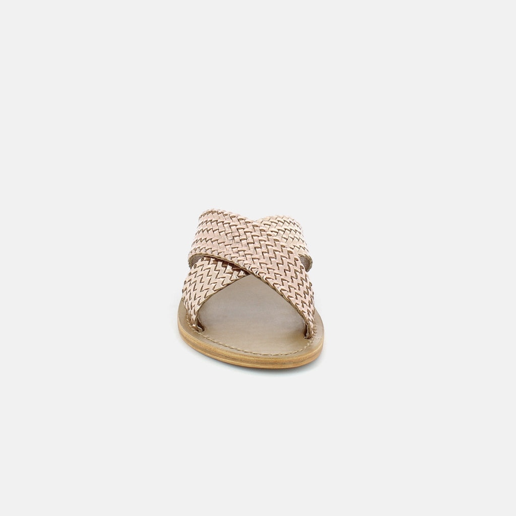 White Sun - Mules Malvarrosa - Or Rose - Femme