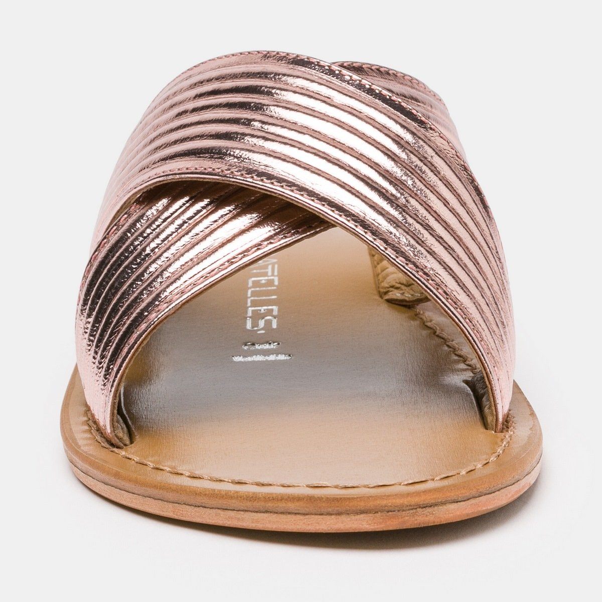 Mules Nassau - Pink Gold Mules Les Bagatelles