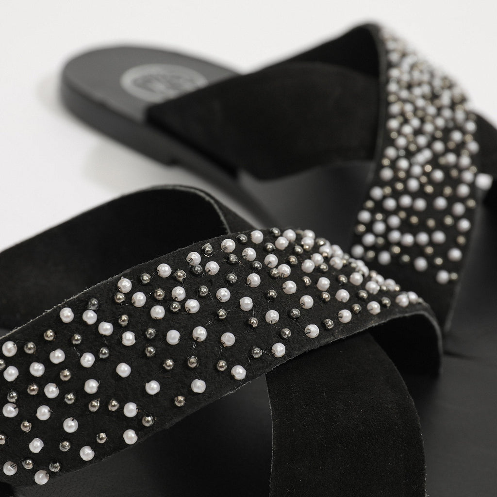 White Sun - Mules Papiro - Noir - Femme