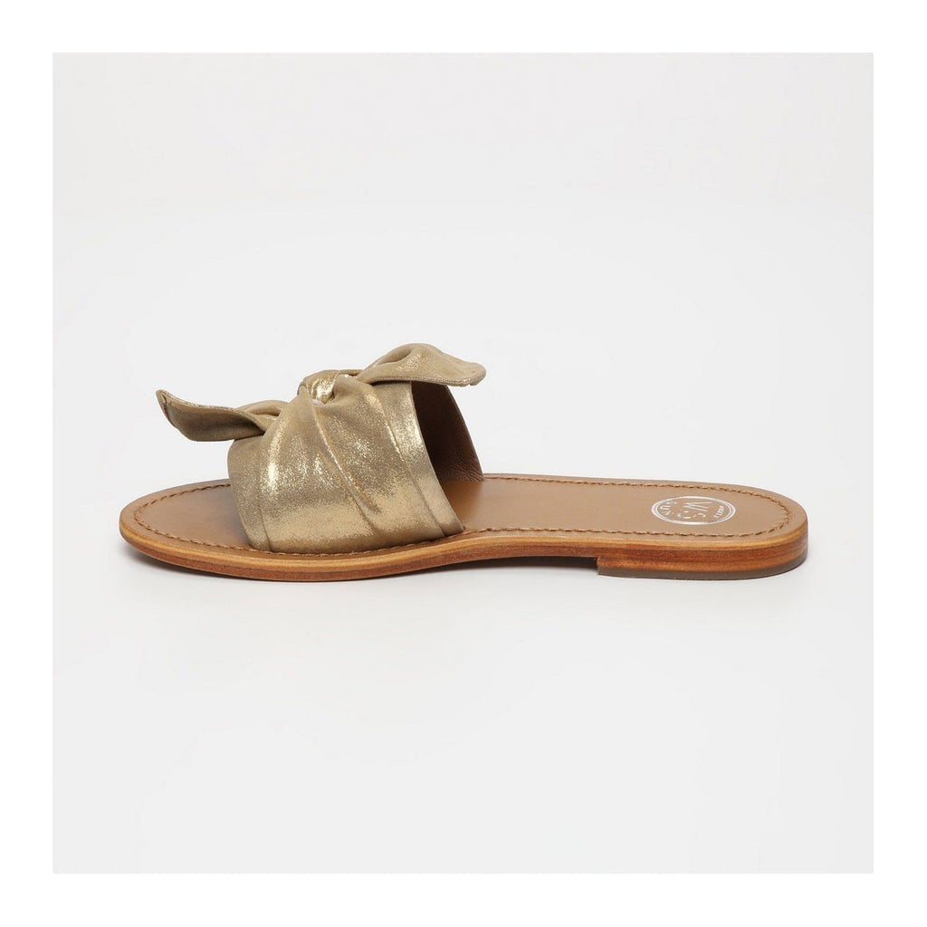 White Sun - Mules Simpatica - Gold Shimmer - Gold Holographic