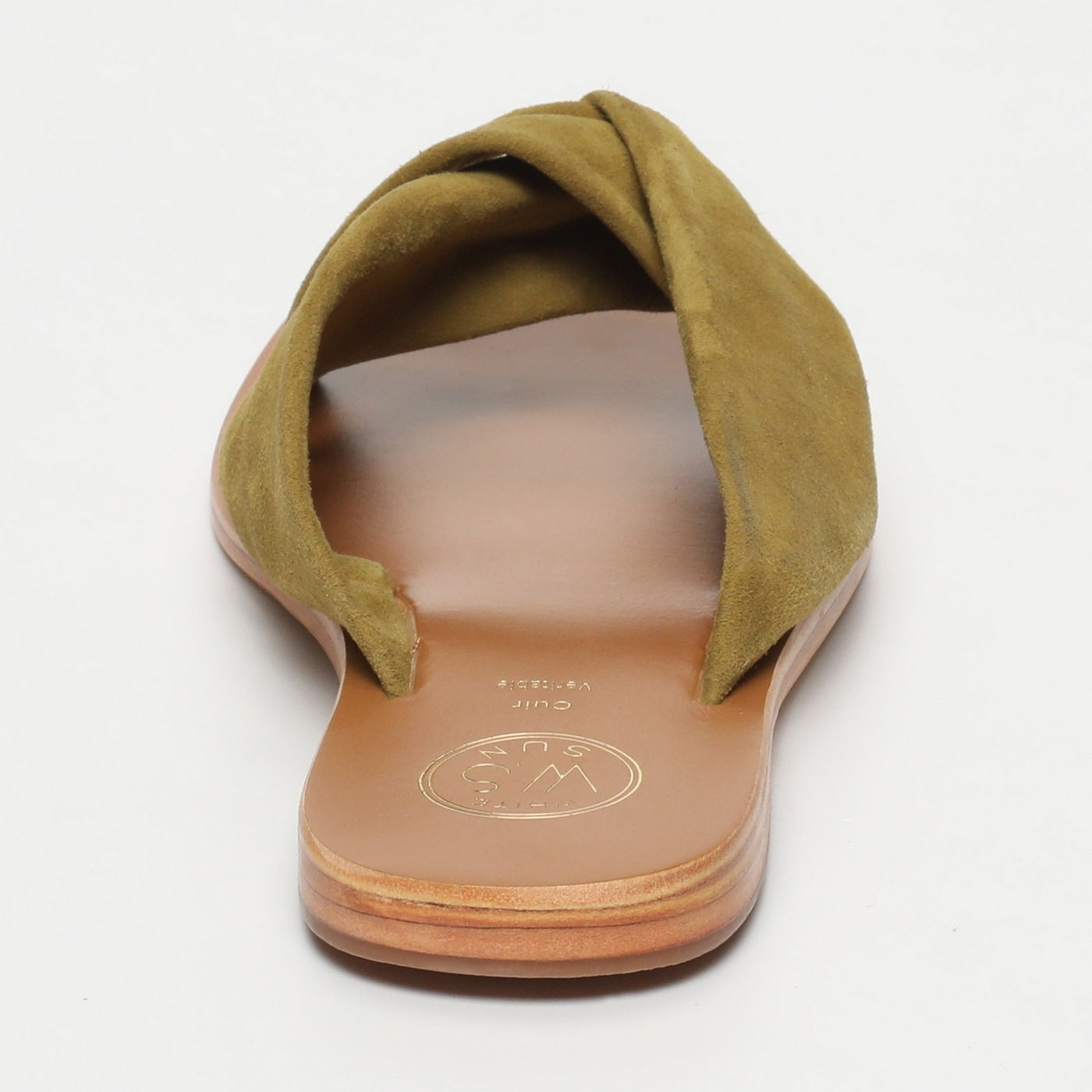 White Sun - Mules Bansari - Kaki Goat Suede - Kaki