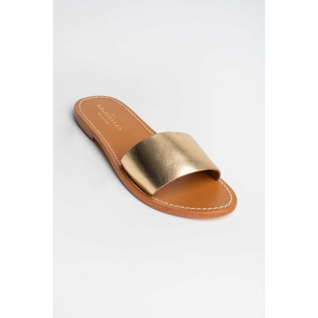 Mules York - Dark Gold Mules Les Bagatelles