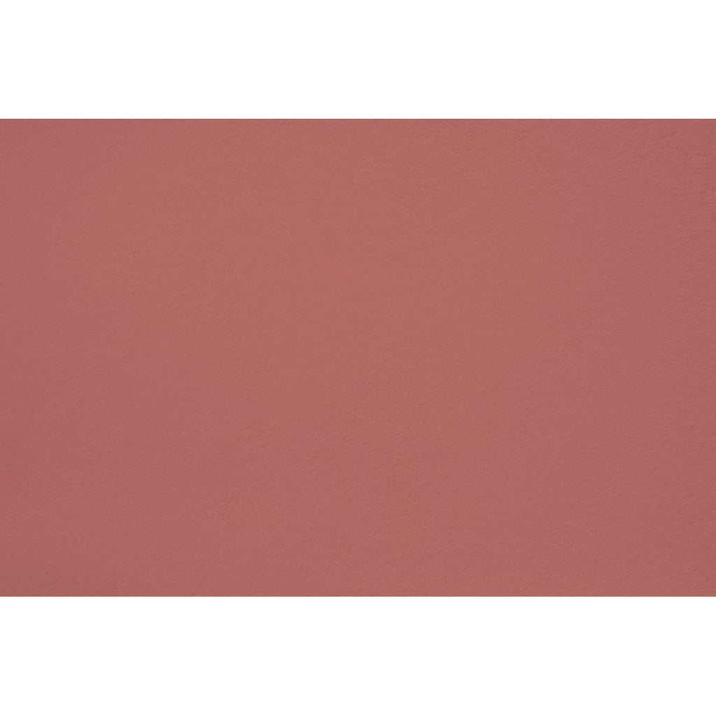 Peinture Bella terra appliquée sur un mur - teinte terracotta rouge