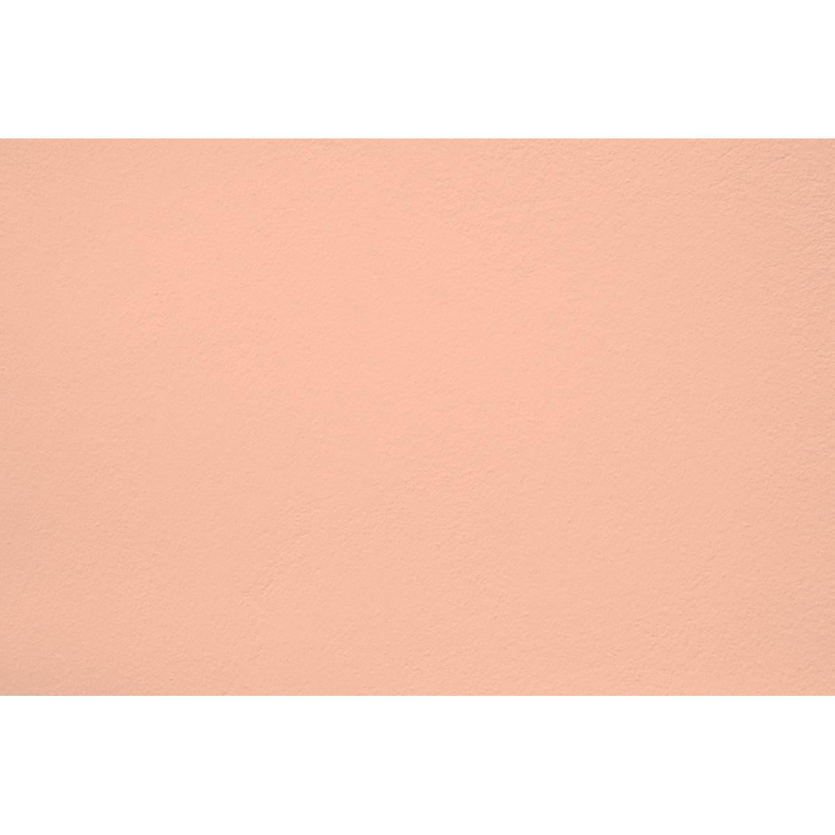 Peinture California love appliquée sur un mur - teinte orange pastel