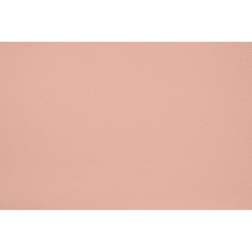 Peinture Love powder appliquée sur un mur - teinte rose poudre