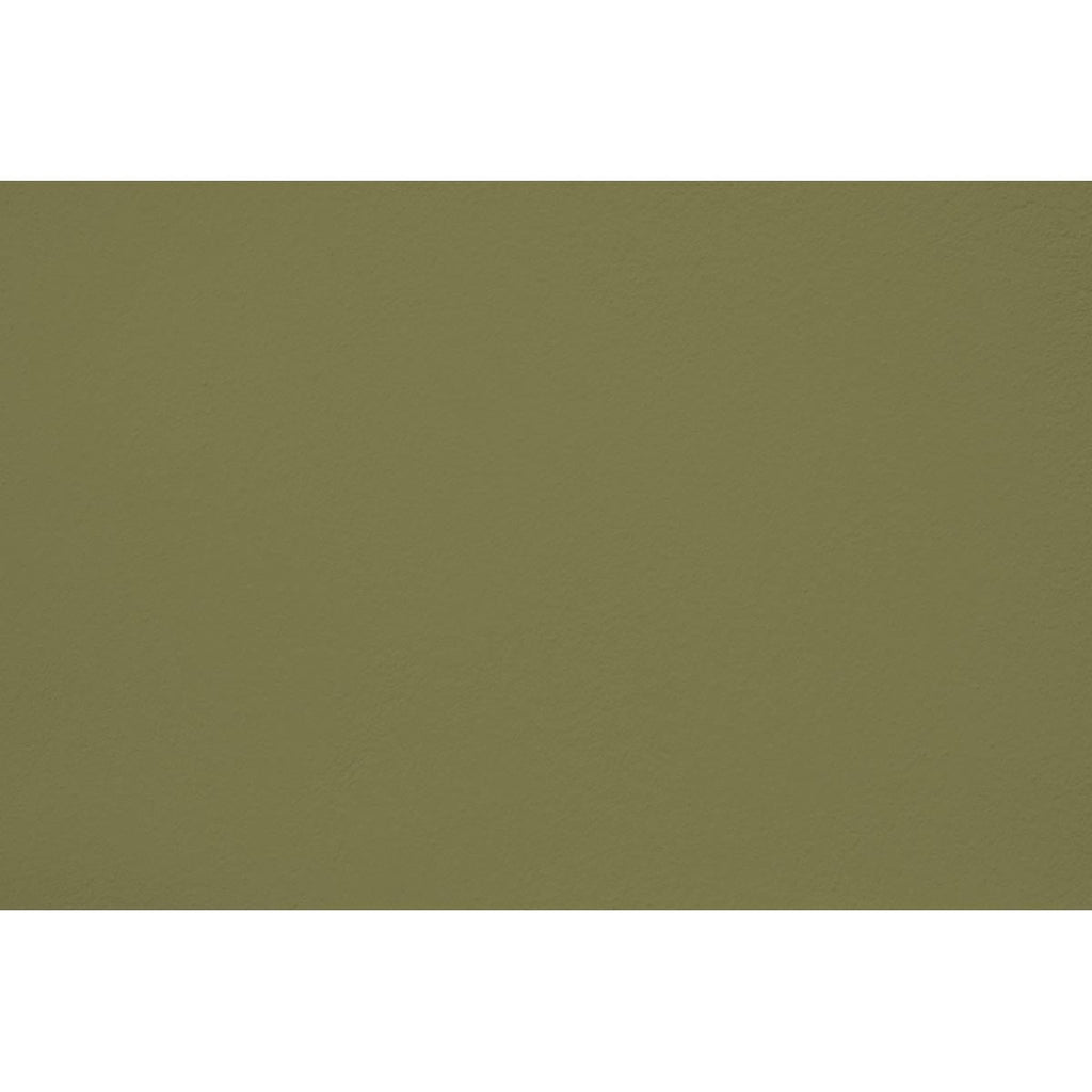 Peinture Tennis club appliquée sur un mur - teinte vert kaki