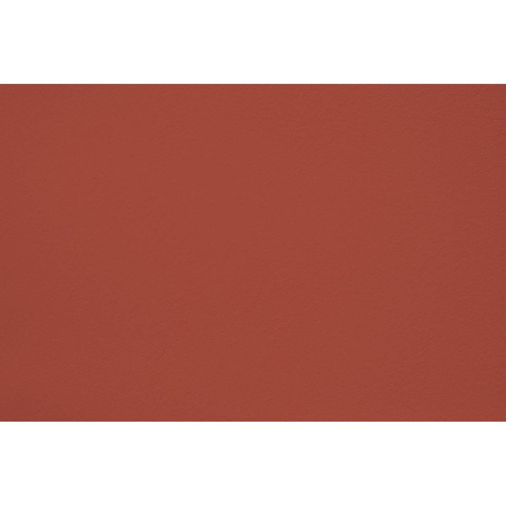 Peinture Velvet rumor appliquée sur un mur - teinte rouge brique