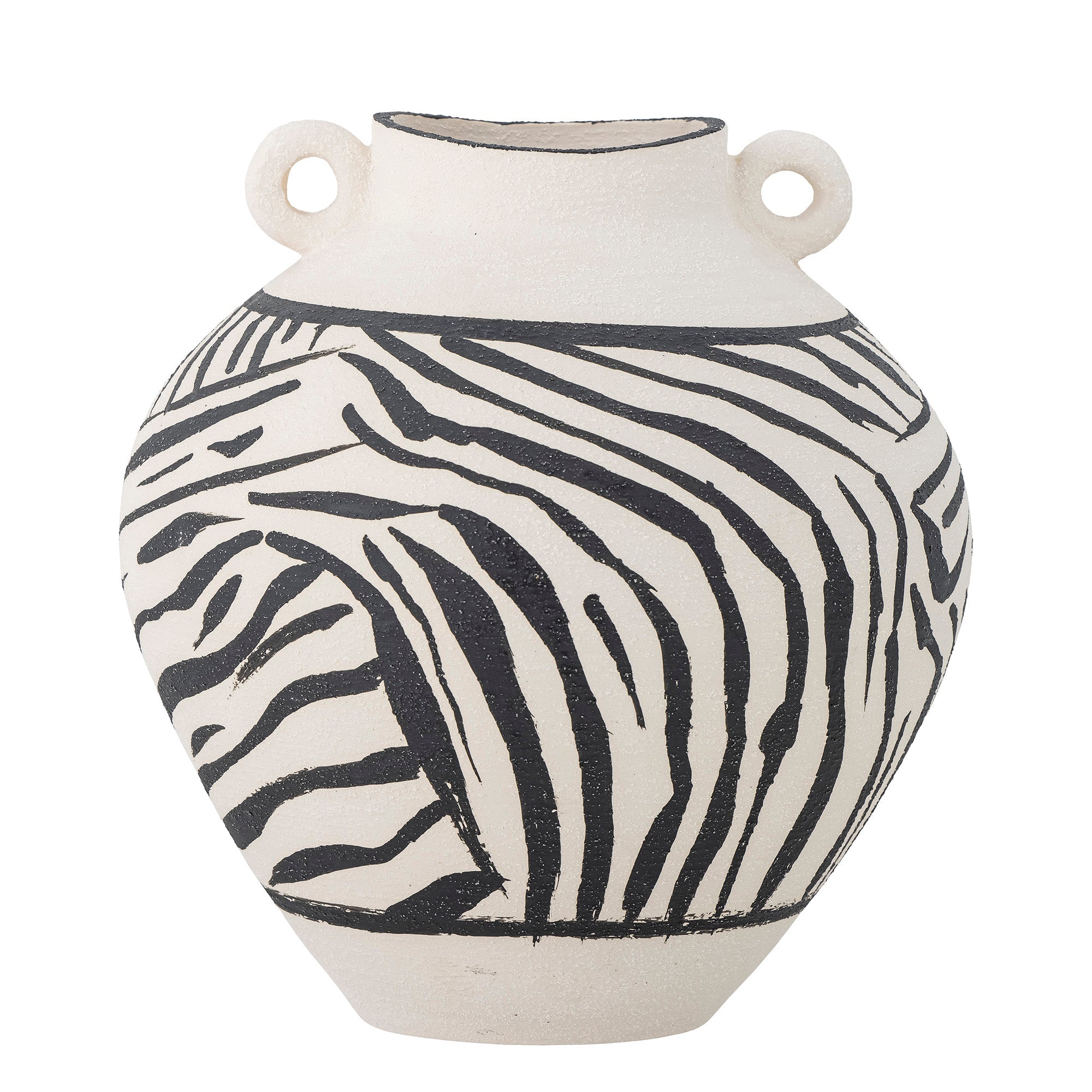 Togo - Vase - Noir - Grès