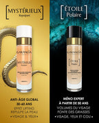 Laboratoire Garancia Anti-Âge & Anti-Rides MYSTÉRIEUX Repulpant. comparaison de 2 produits : mysterieux repulpant et étoile polaire