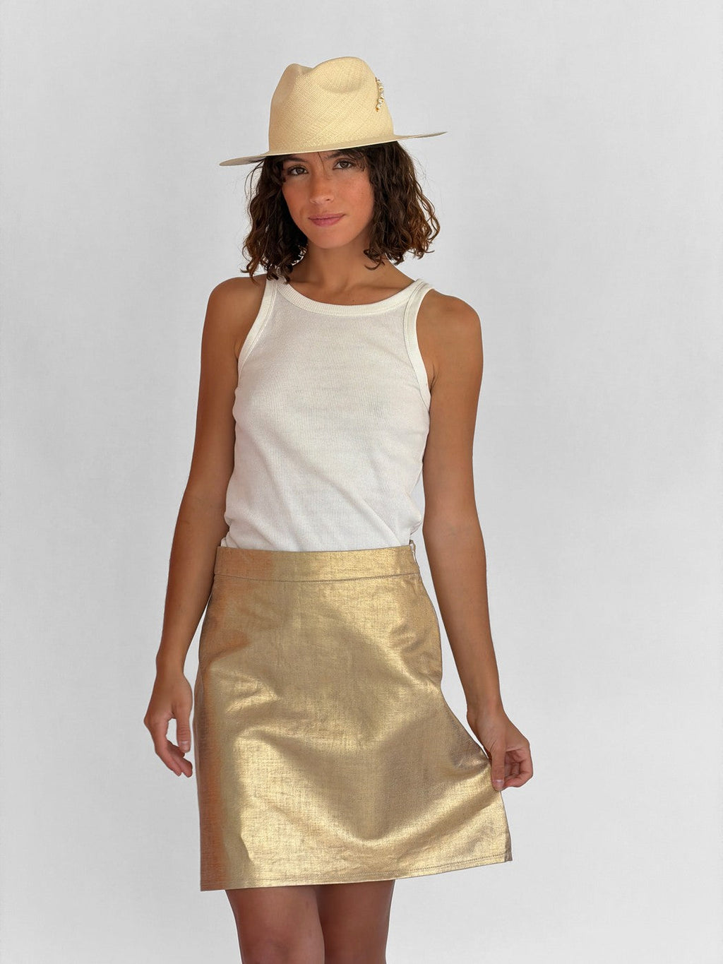 Jupe Lin Nais - Gold