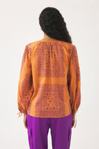 Blouse Nali - Rouille