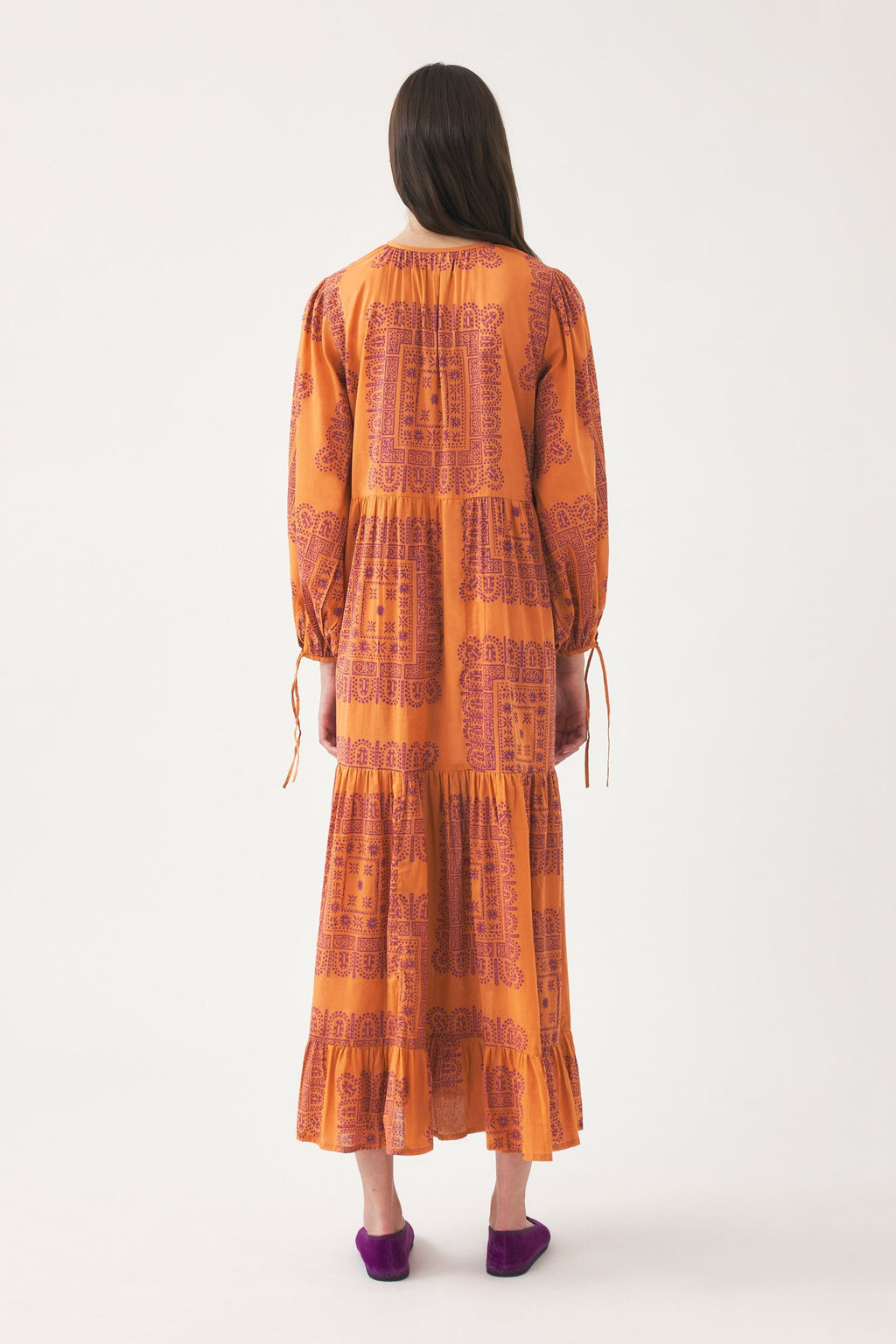 Robe Longue Nali - Rouille
