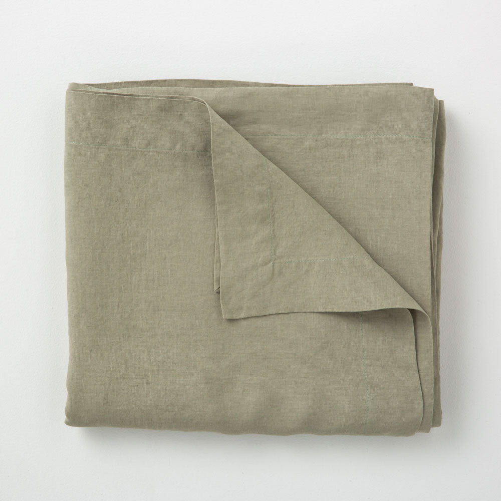 Nappe En Lin Lavé - Sauge - MOST - The Bradery