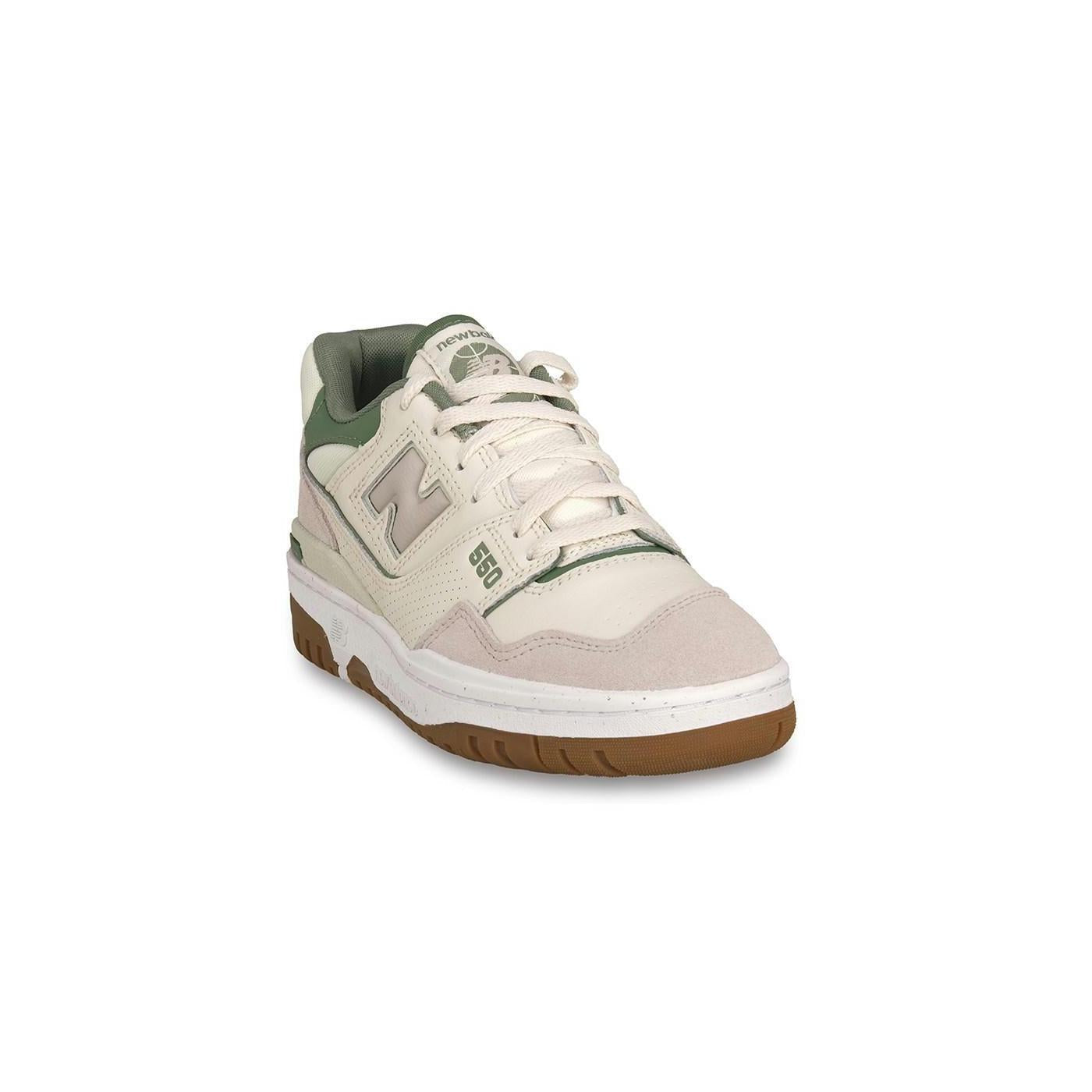 Baskets 550 - Beige Et Vert