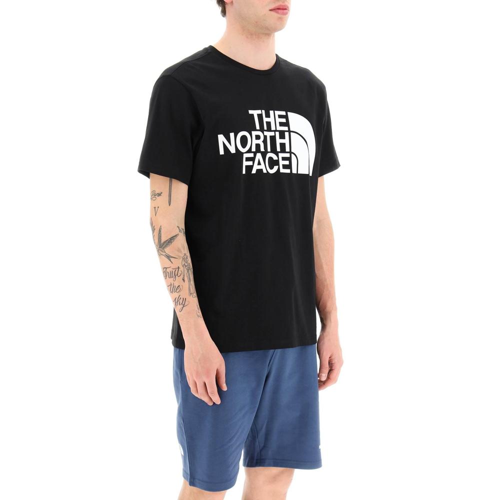 T-Shirts The North Face 'Standard' T-Shirt With Maxi Logo Print - Noir - Homme