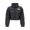 Vestes Bouffantes The North Face Cropped Nuptse - Noir - Femme