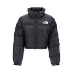 Vestes Bouffantes The North Face Cropped Nuptse - Noir - Femme