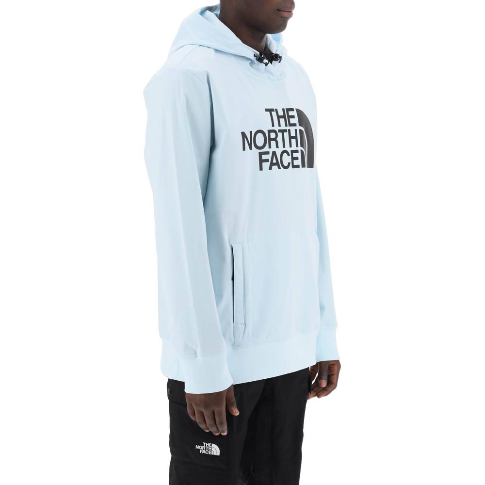 Sweatshirts The North Face Techno Hoodie With Logo Print - Bleu Clair - Femme