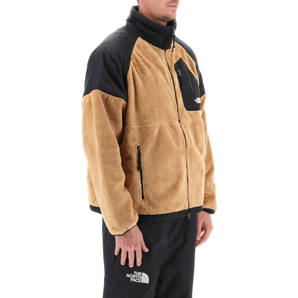 Vestes Décontractées The North Face Fleece Jacket With Nylon Inserts - Beige - Femme