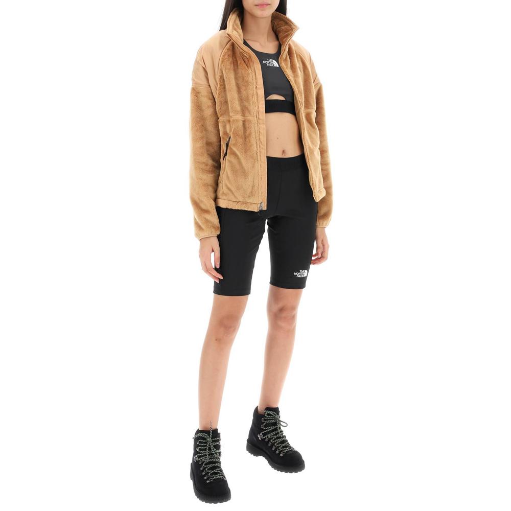 Vestes Décontractées The North Face Versa Velour Jacket In Recycled Fleece And Ripstop - Beige - Femme