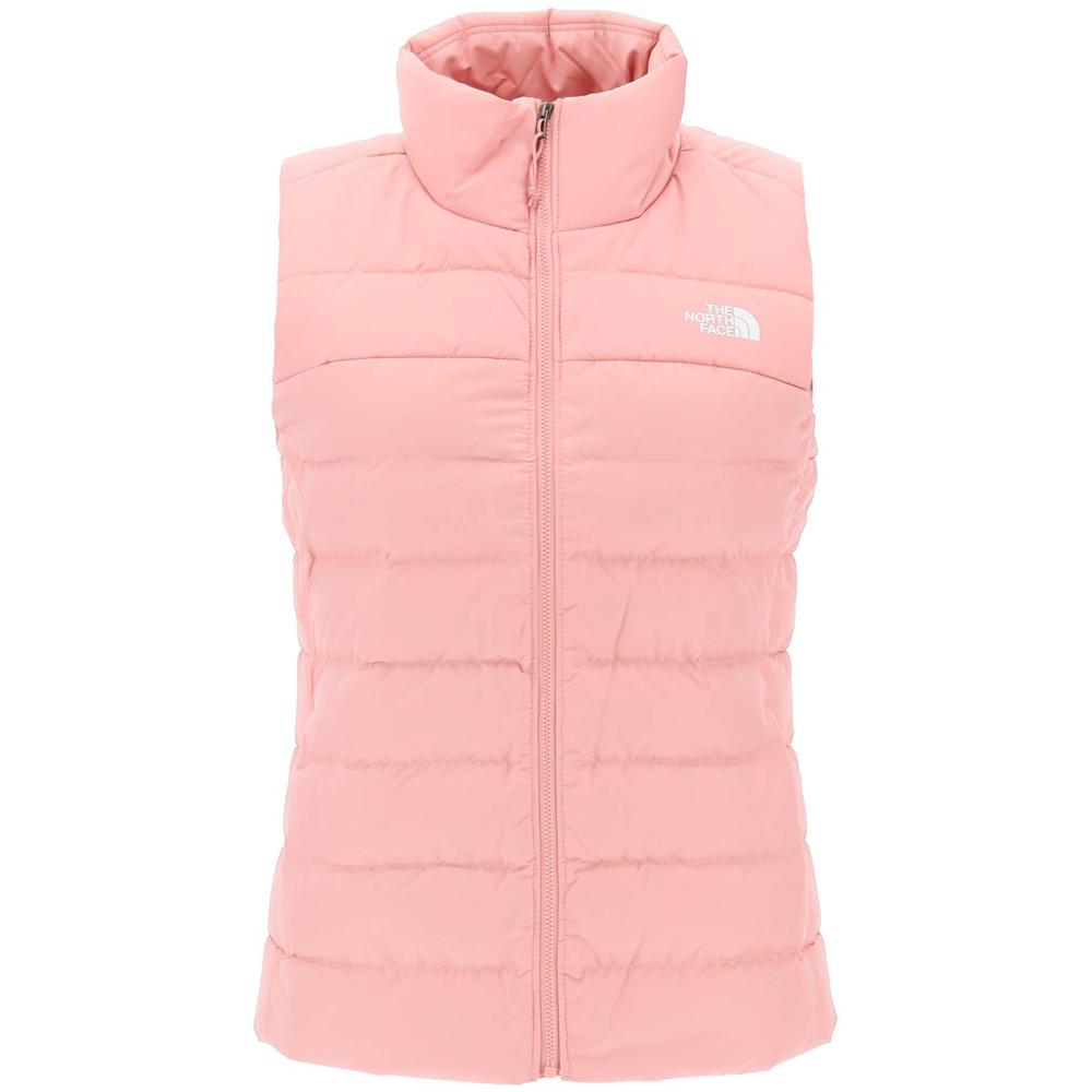 Gilets The North Face Akoncagua Lightweight Puffer Vest - Rose - Femme