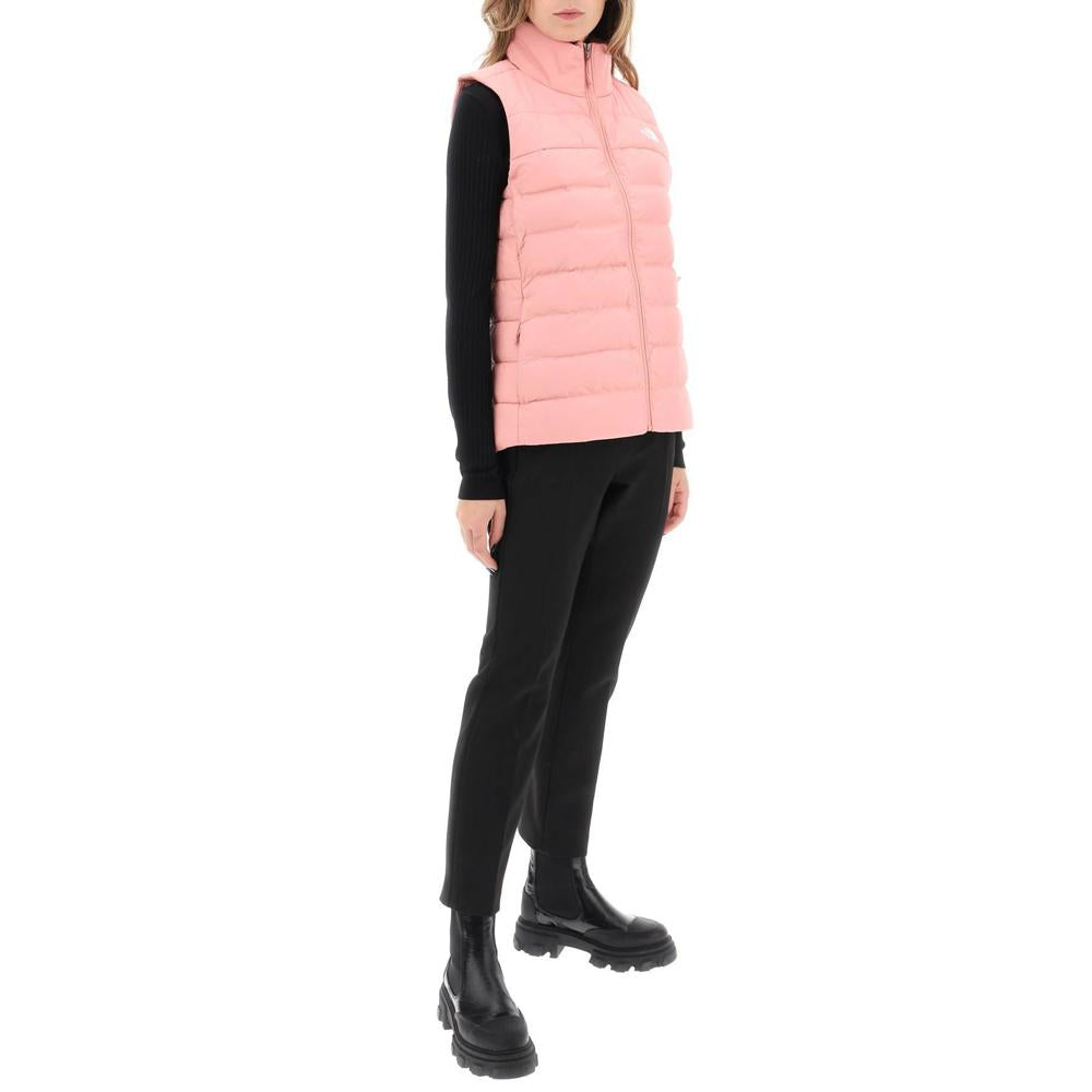 Gilets The North Face Akoncagua Lightweight Puffer Vest - Rose - Femme