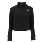 Sweatshirts The North Face Glacer Cropped Fleece Sweatshirt - Noir - Femme