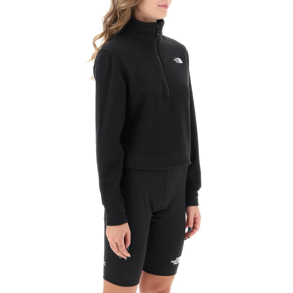 Sweatshirts The North Face Glacer Cropped Fleece Sweatshirt - Noir - Femme