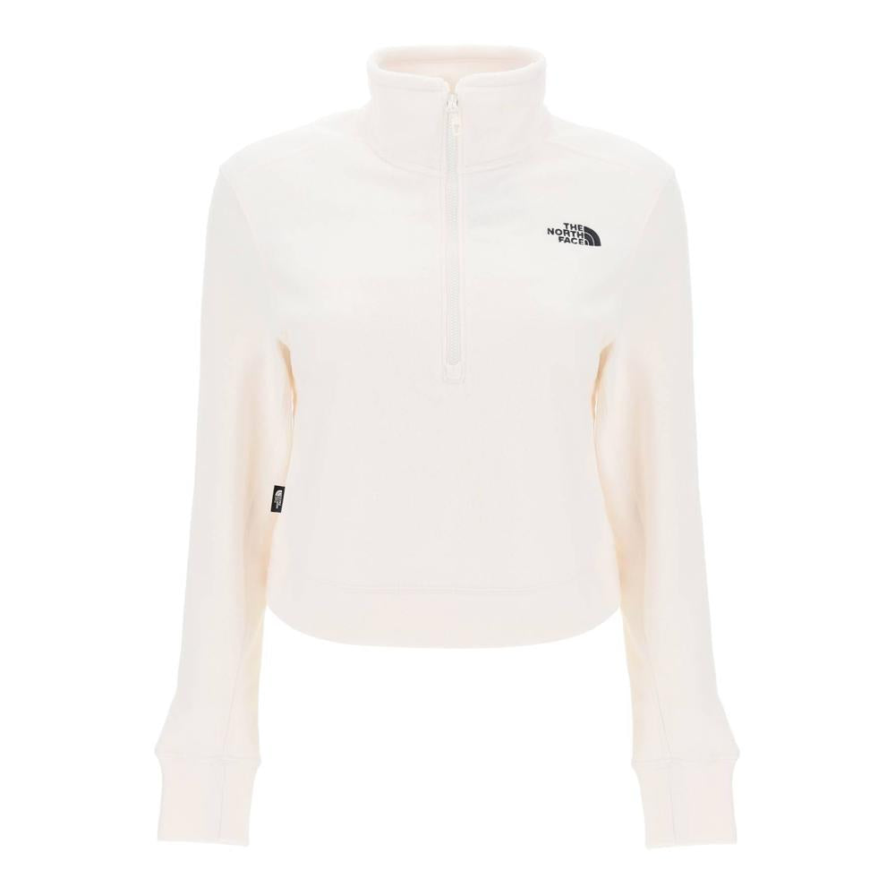 Sweatshirts The North Face Glacer Cropped Fleece Sweatshirt - Blanc - Femme