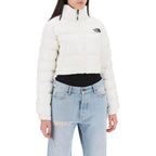 Vestes Bouffantes The North Face 'Rusta 2.0? Cropped Puffer Jacket - Blanc - Femme