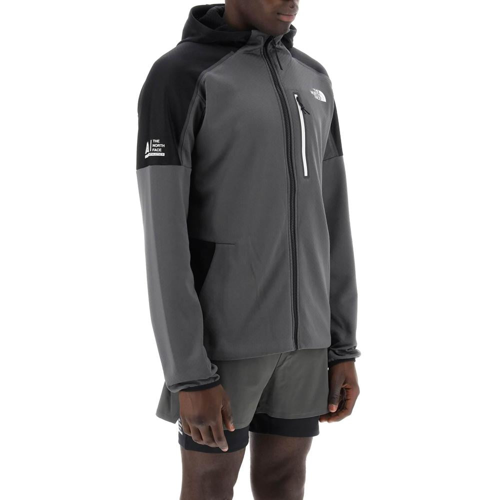 Sweatshirts The North Face Mountain Athletics Hooded Sweatshirt With - Gris Noir - Homme