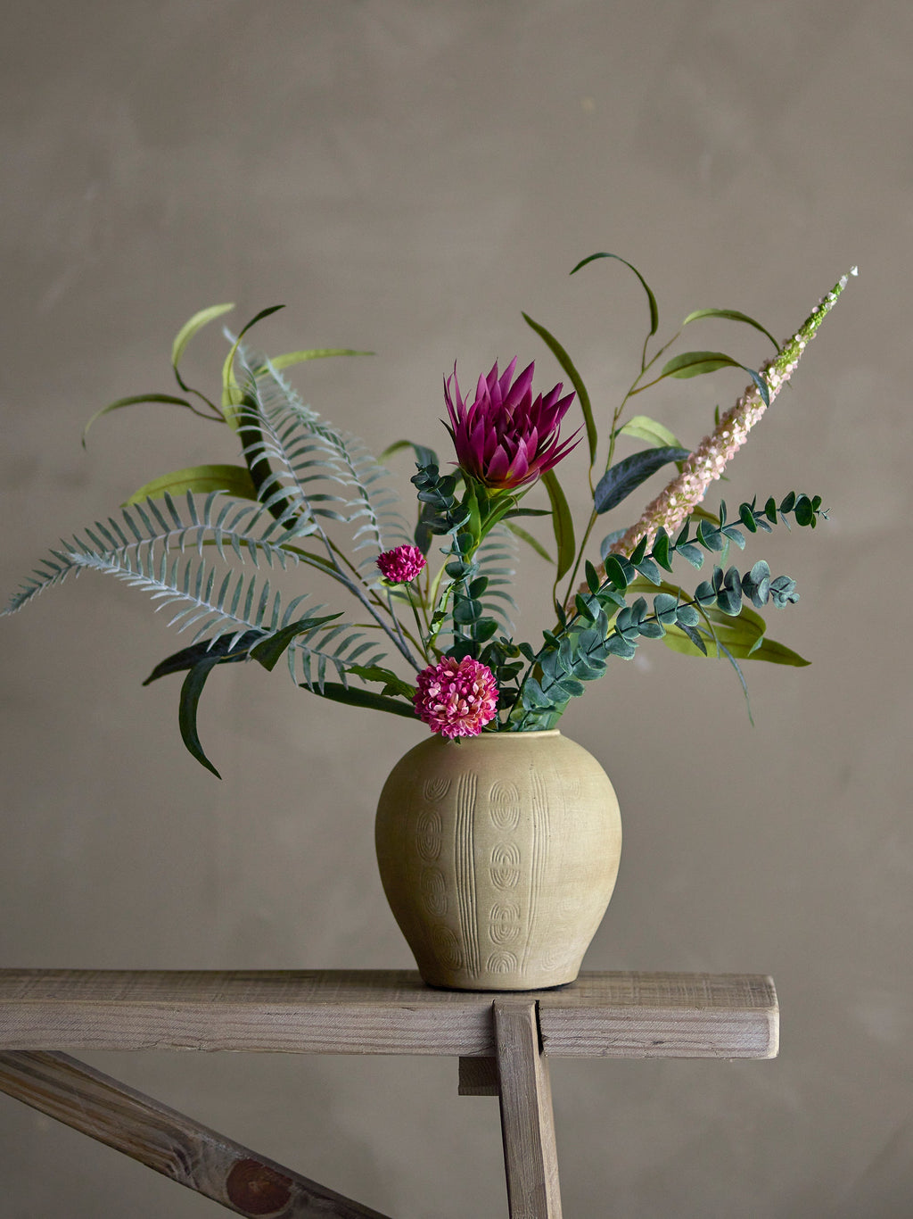 Taym - Vase Déco - Naturel - Terre Cuite