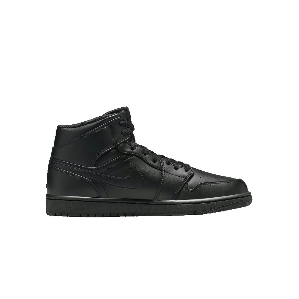 Sneakers Air Jordan 1 Junior - Noir - Garçon