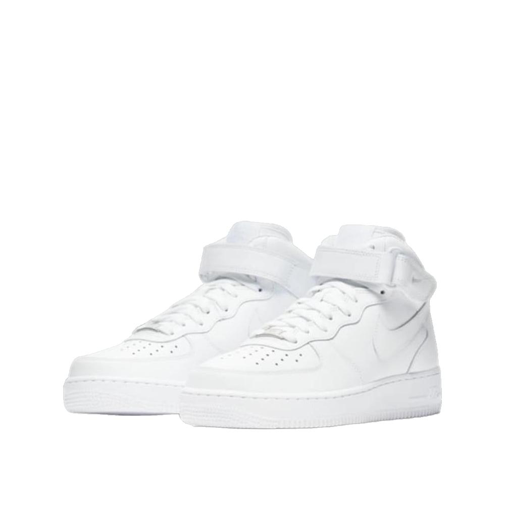 Baskets Air Force 1 '07 Mid - Blanc