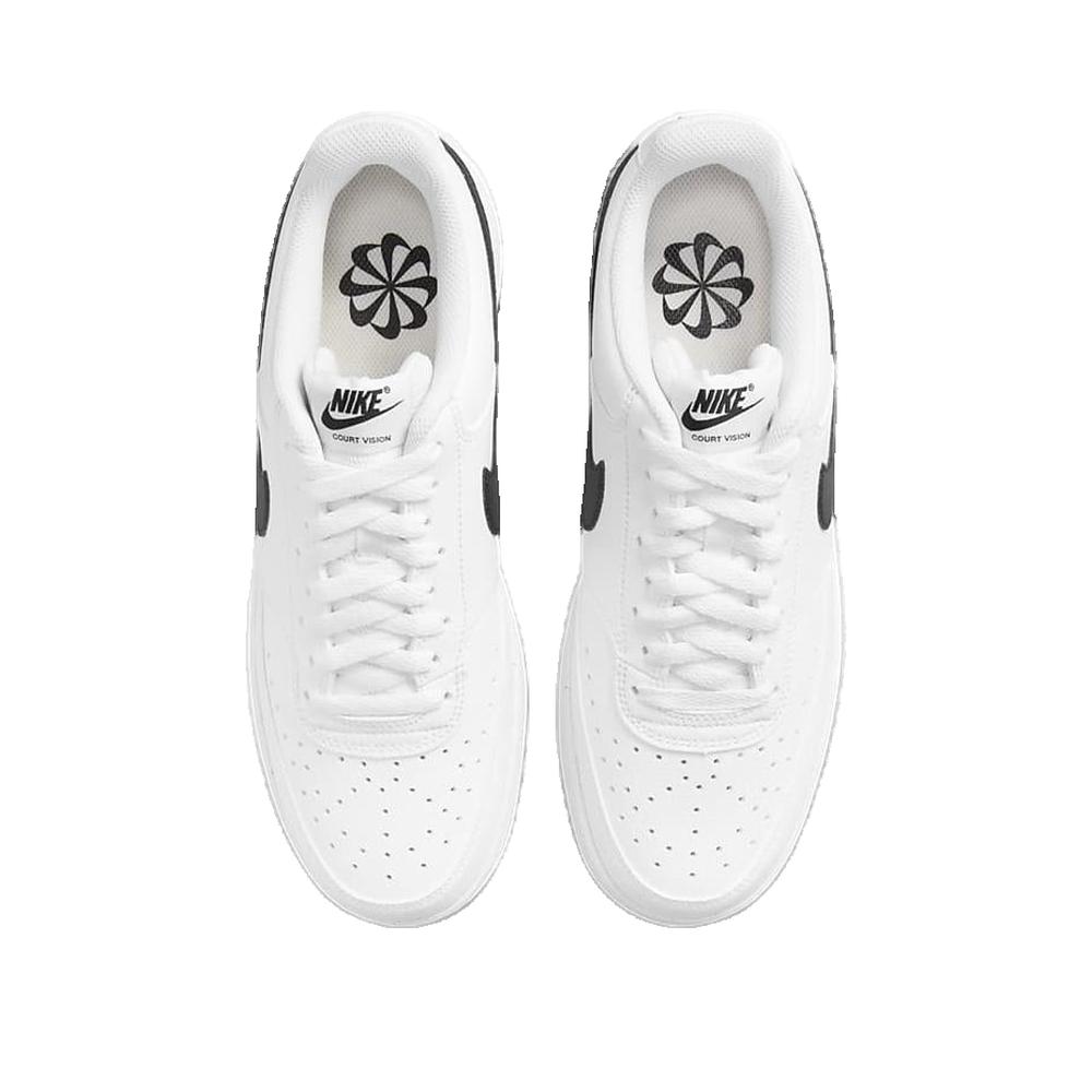 Baskets Court Vision Low - Blanc/Noir