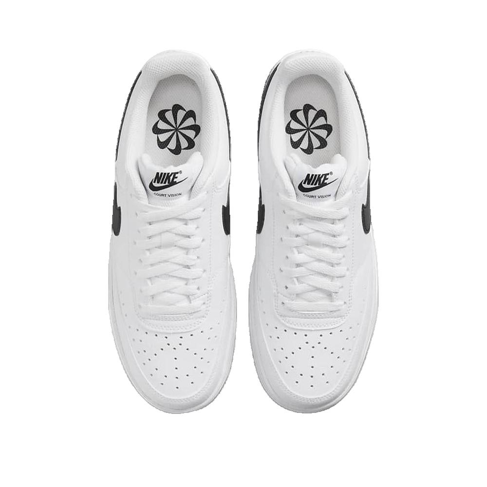 Basket Court Vision Low Next Nature - Blanc/Noir