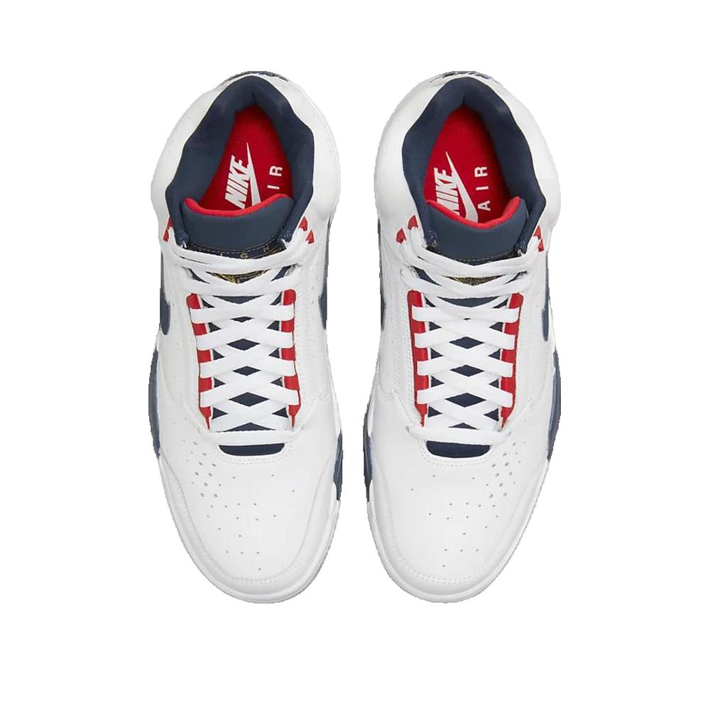 Basket Air Flight Lite Mid - Blanc