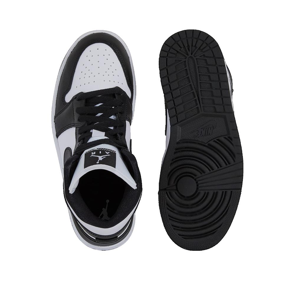 Baskets Air Jordan 1 Mid - Blanc